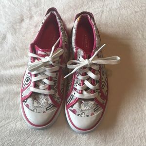 Coach sneakers 7.5 pink